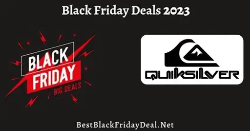 Quiksilver Black Friday 2023 Deals