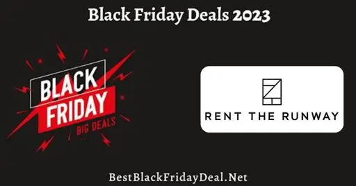 Rent The Runway Black Friday Deals