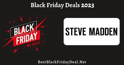 Steve Madden Black Friday 2023 Sale