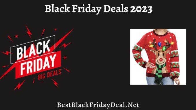 Ugly Christmas Sweater Black Friday Deals 2023