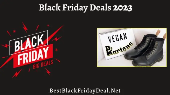 Vegan Doc Martens Black Friday Deals 2023