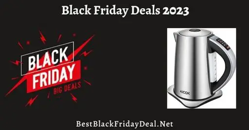 AICOK Electric Kettle Black Friday Sale 2023