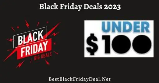 Black Friday Deals under $100