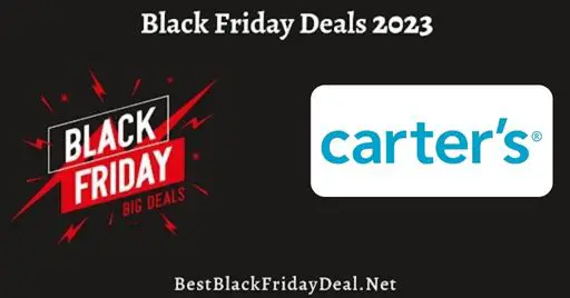 Carter's Black Friday 2023 Deals