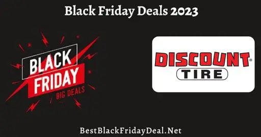 Discount Tire Black Friday 2023 Deals