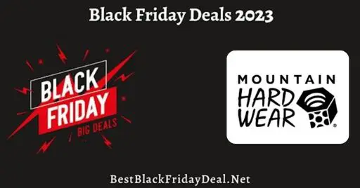 Mountain Hardwear Black Friday 2023 Sale