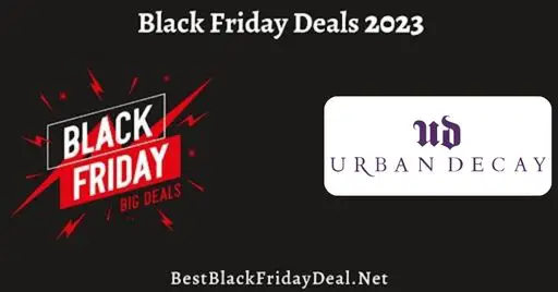 Urban Decay Black Friday 2023 Deals