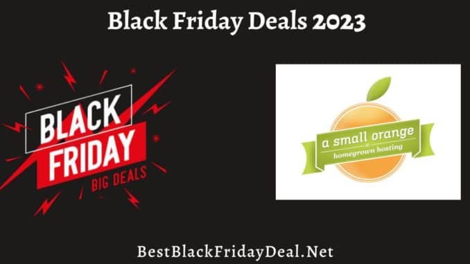 a small orange Black Friday Deals 2023