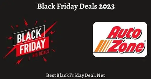 Autozone Black Friday 2023 Deals