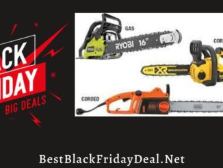 Chainsaw Black Friday Sale