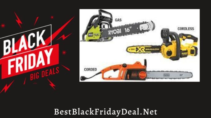 Chainsaw Black Friday Sale