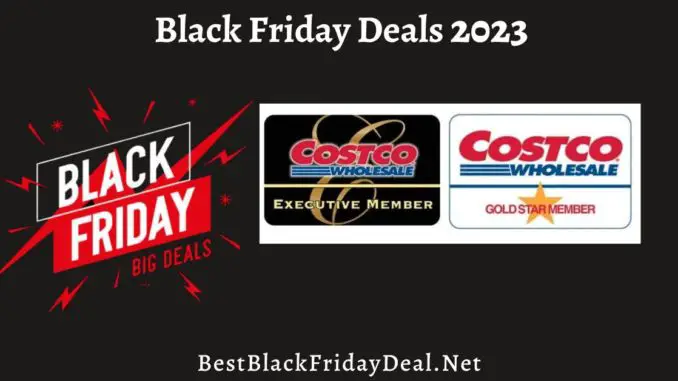 Costco membership Black Friday Sales