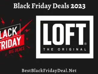 LOFT Black Friday Sales.