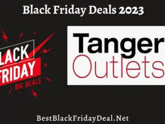 Tanger Outlets Black Friday Sales