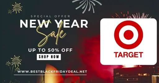 Target New Year sale 2024