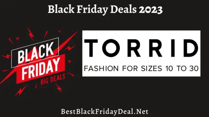 Torrid Black Friday Deals