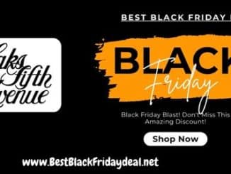 Saks Fifth Avenue Black Friday Sale