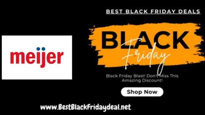 Meijer Black Friday Sale