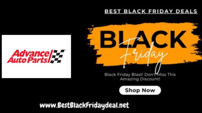 Advancel Auto Parts Black Friday Sale