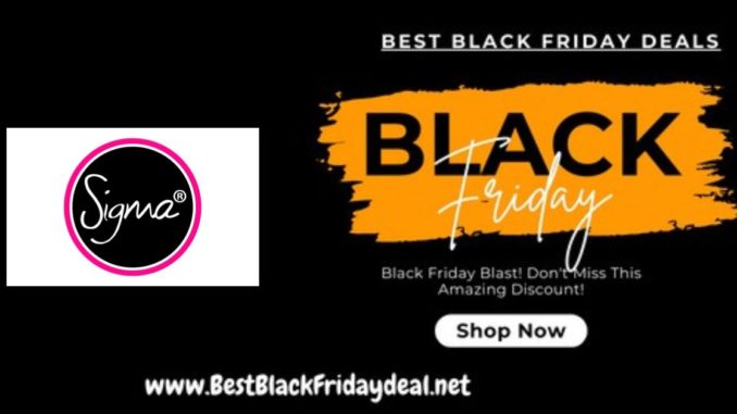 Sigma Black Friday Sale