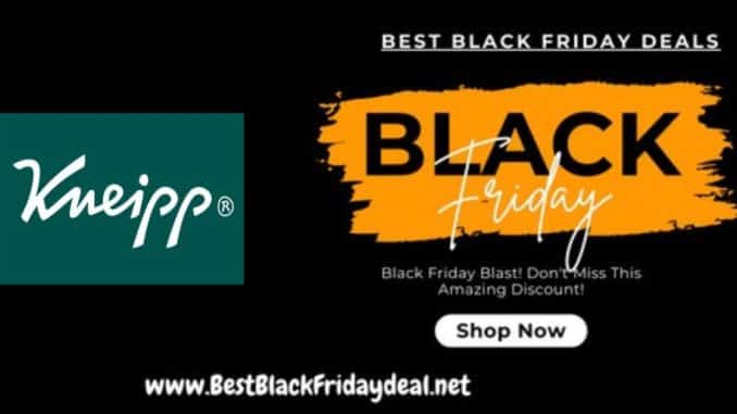 Kneipp Black Friday Sale