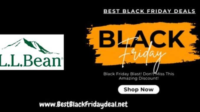LL Bean Black Friday Sale