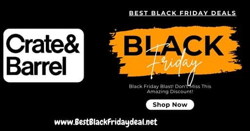 Crate and Barrel Black Friday Sale